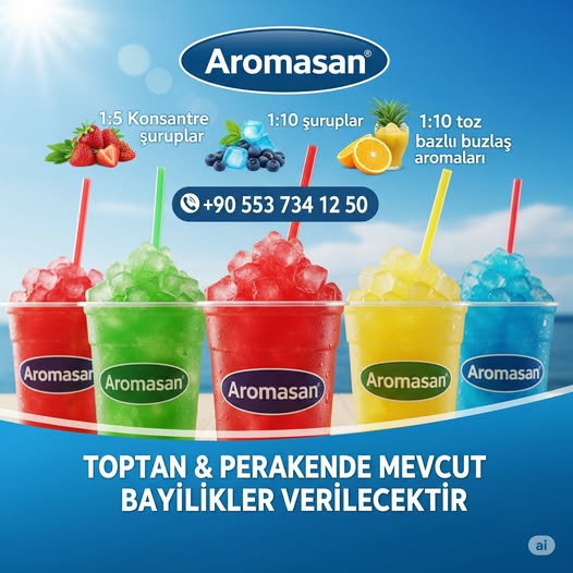 Buzlaş/ Ice Slush Toz Ve Şurupları kategori görseli
