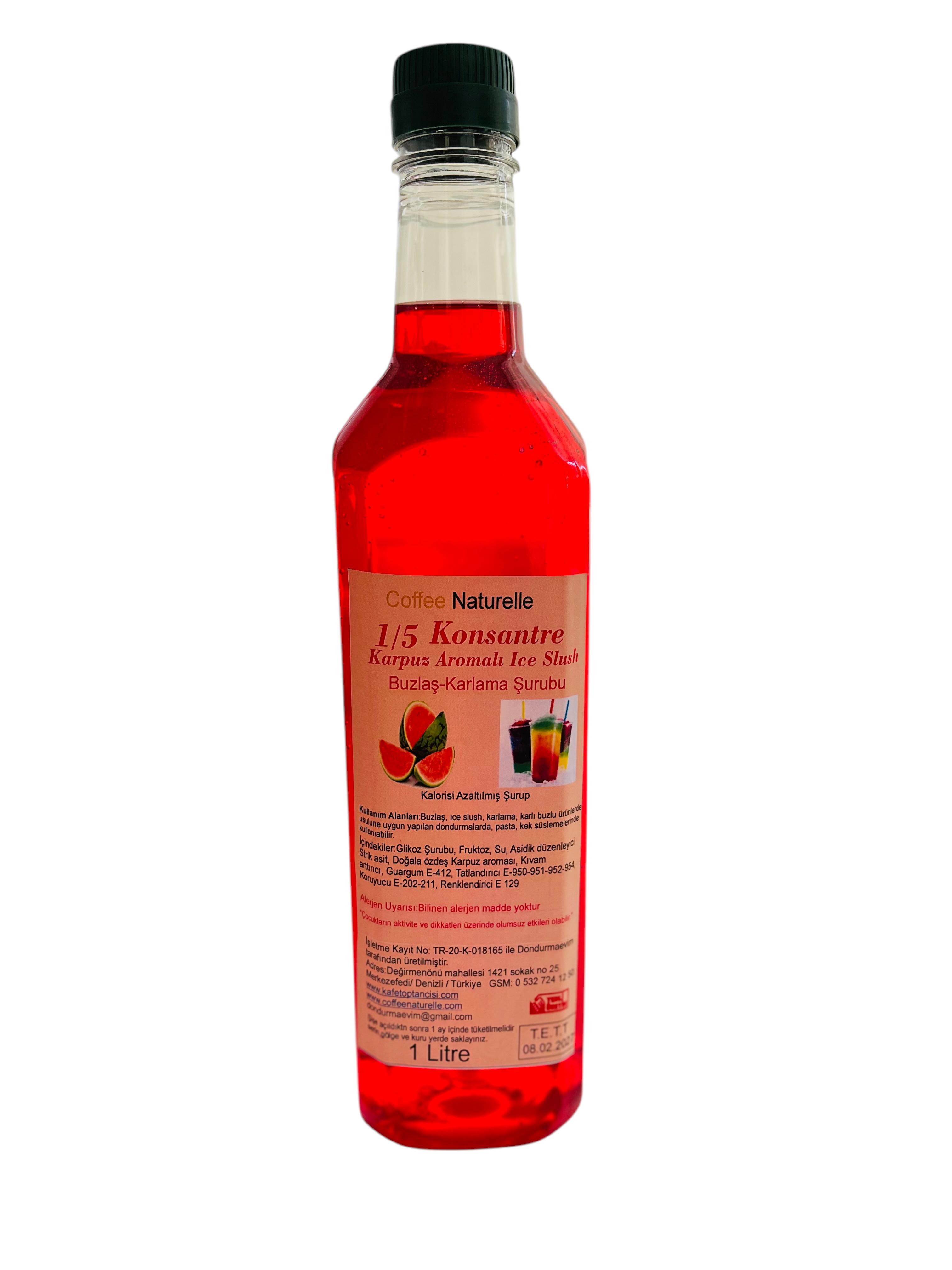 Karpuz Aromalı 1 e 5 Şurup Buzlaş 1 lt ürün görseli