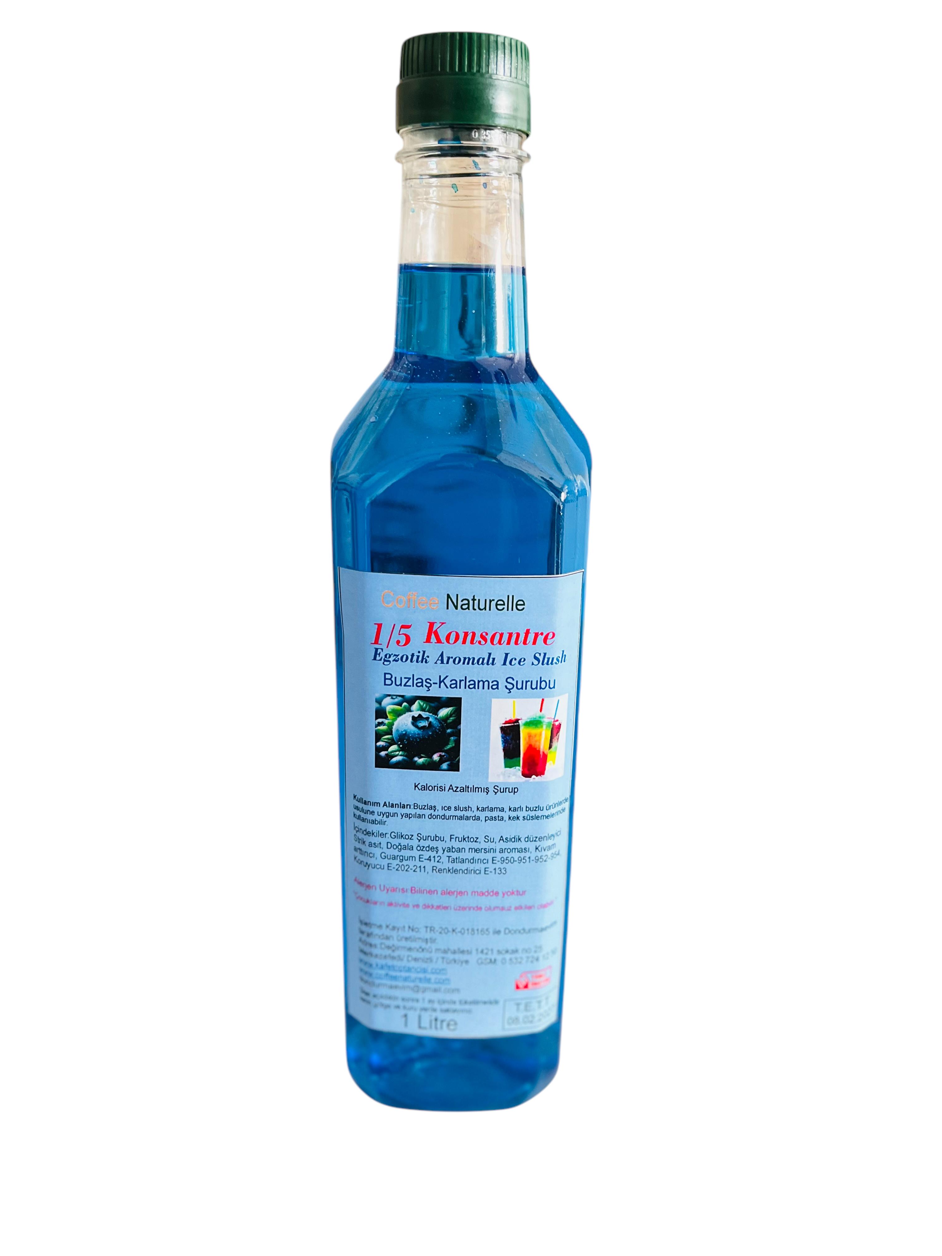 Egzotik Buzlaş Şurup 1e5 konsatre 1 lt ürün görseli