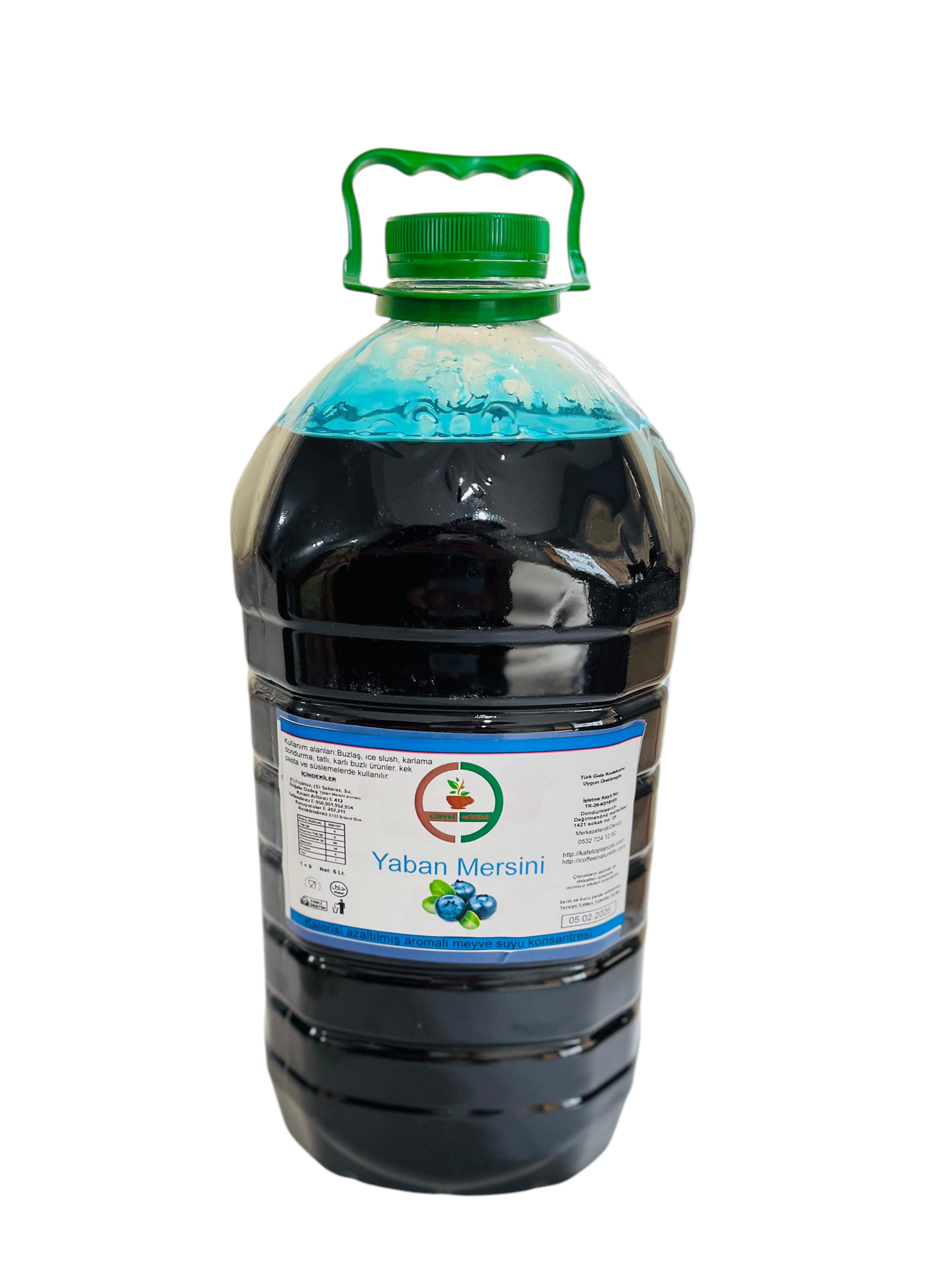 Yaba Mersini Egzotik Buzlaş Şurubu 5 lt 1 e 9 konsatre ürün görseli