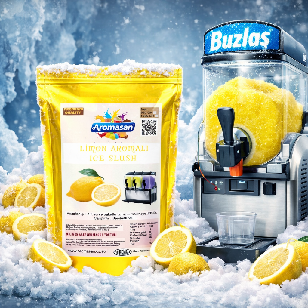Limon Aromalı Buzlaş Tozu 1250 gr ürün görseli