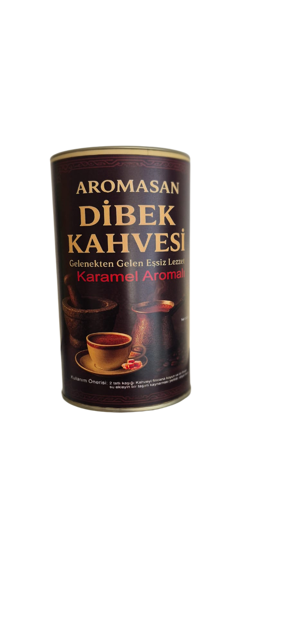 Karamel Aromalı Dibek Kahvesi 500 GR ürün görseli