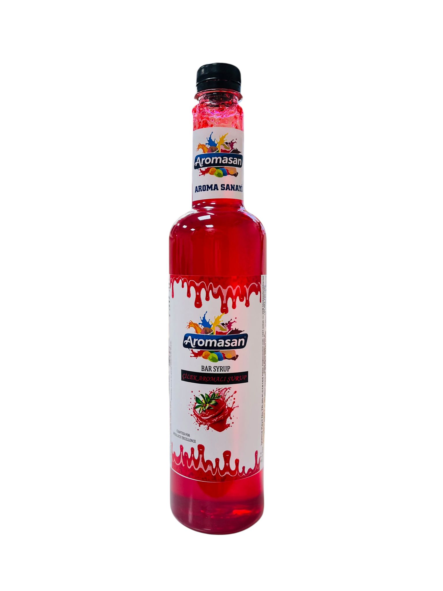 Çilek Aromalı Bar Şurubu 750 ml ürün görseli