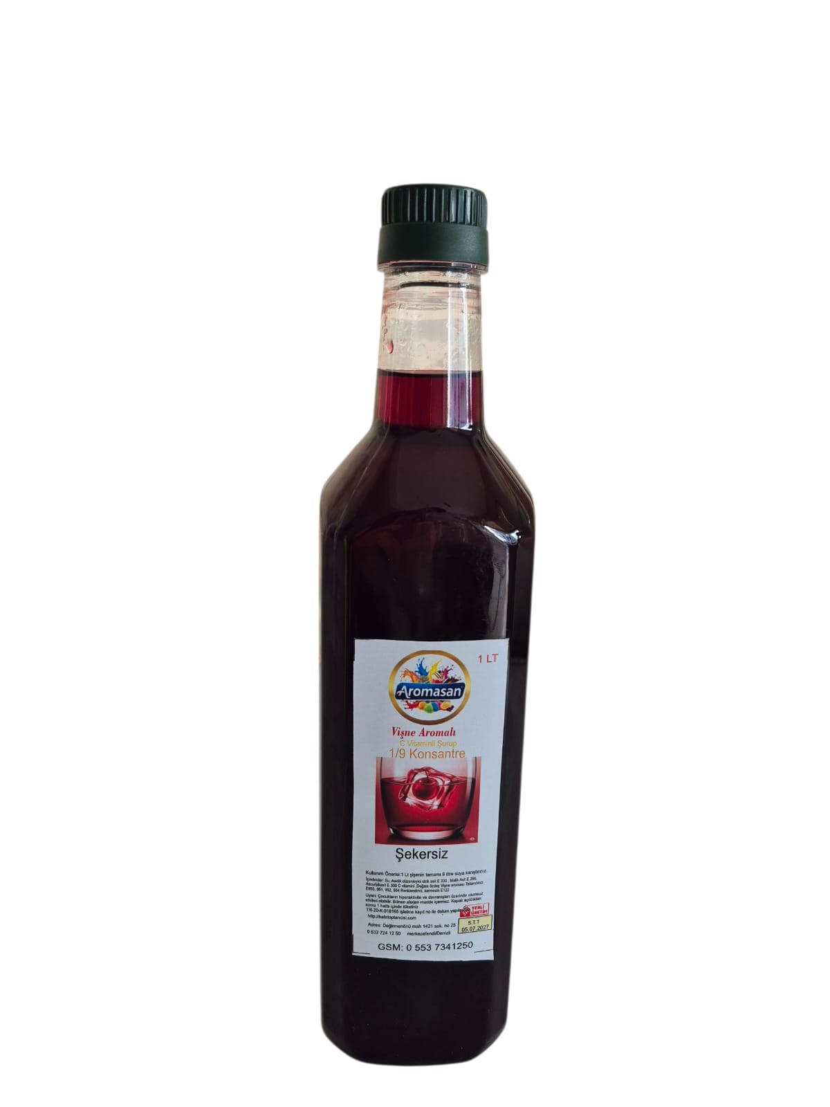 Vişne Aromalı İçecek Konsatre 1 e 9 1 lt ürün görseli