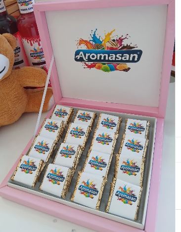 50 adet Logo Baskılı Çikolata – Kurumsal Prestijin Tatlı Yansıması ürün görseli