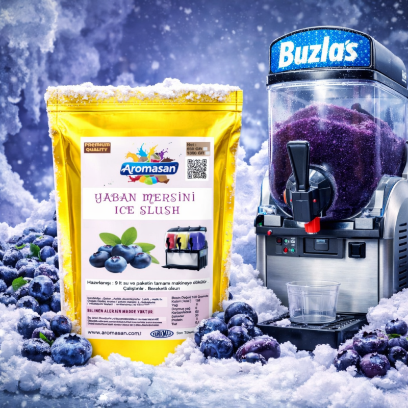 Aromasan Yaban Mersini Buzlaş Ice Slusuh tozu 1250 gr – Coffee Naturelle ürün görseli