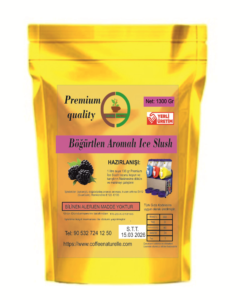 Böğürtlen Aromalı Ice Slush Tozu – 1.300 gr | Coffee Naturelle – Coffee Naturelle ürün görseli