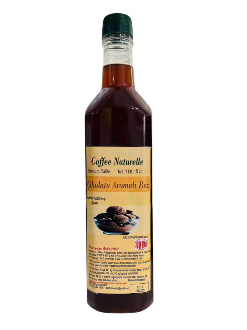 Çikolata Aromalı Baz – 1 Litre – Coffee Naturelle ürün görseli