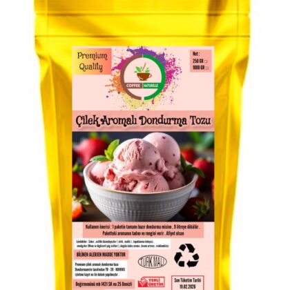 Çikolata Aromalı Dondurma Tozu 250 gr – Coffee Naturelle ürün görseli
