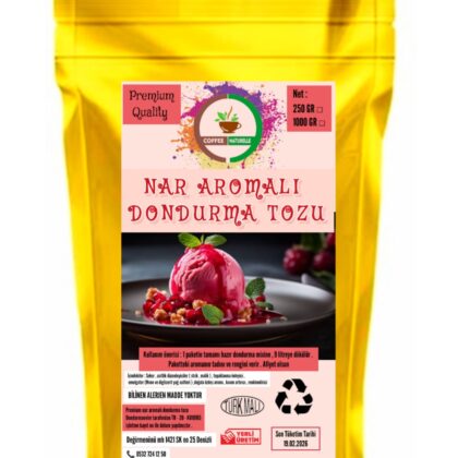 Hindistan Cevizi Aromalı Dondurma ve Pastacılık Tozu 250 gr – Coffee Naturelle ürün görseli